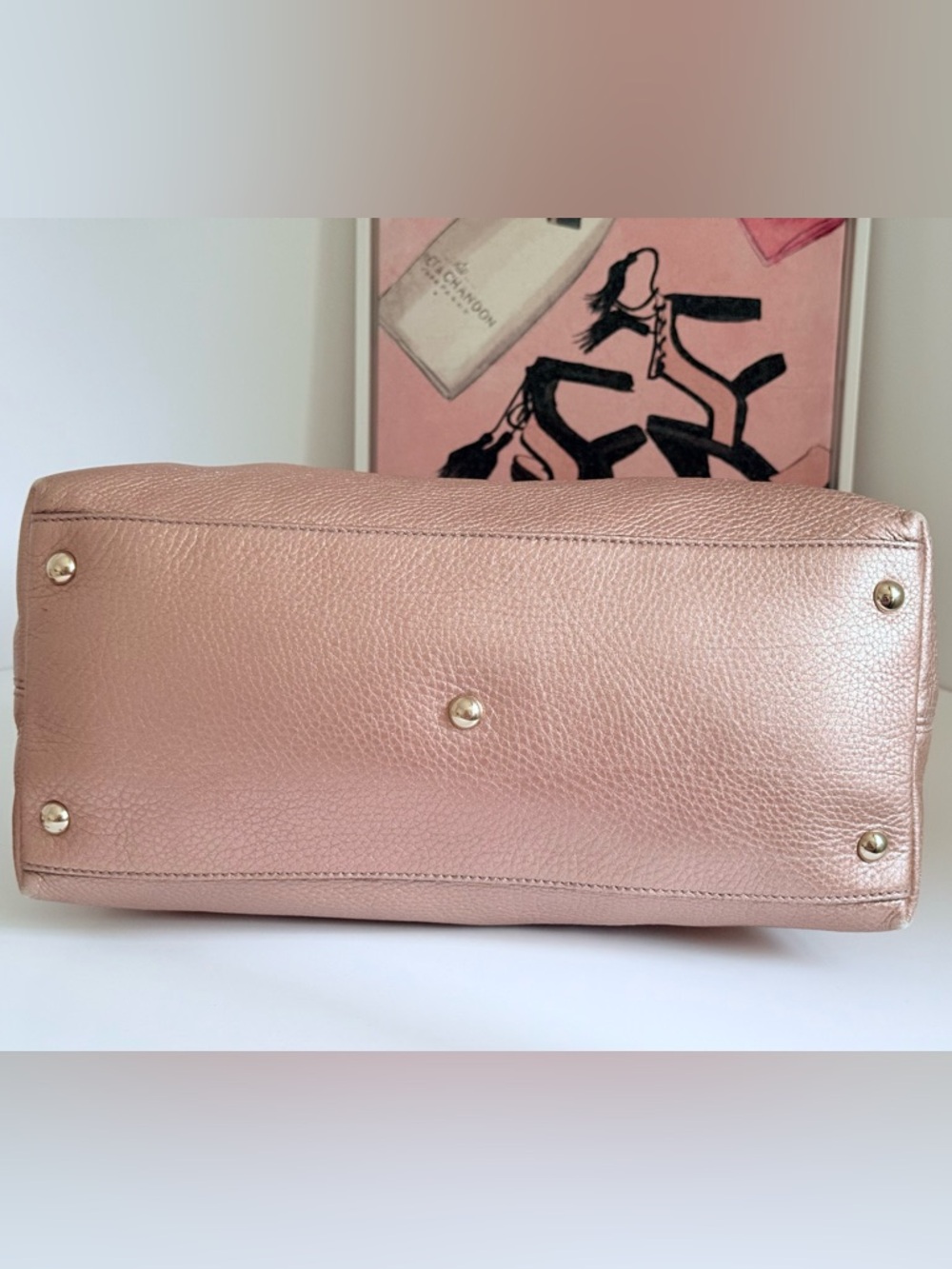 Gucci SOHO "JAPAN EXCLUSIVE "GG interlock pink Metallic π - Picture 9 of 16